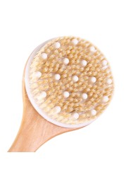 Moroccan Oil  Bath Brush| Natural Wood - Jn-24R