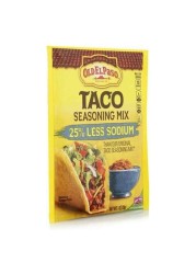 Old El Paso Taco Seasoning Mix 25% Less Sodium 28g