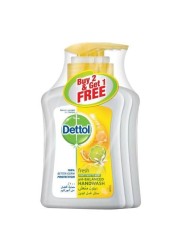 Dettol Fresh Anti-Bacterial 200ml x Pack of (2+1)