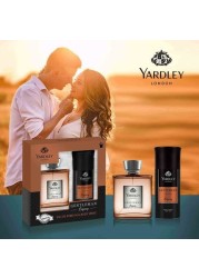 Yardley Gentleman Legacy Eau de Toilette for Men 100ml + Yardley Gentleman Legacy Spray 150ml