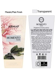 Armaf Memento Flower Body Spray for Women - 250 ml