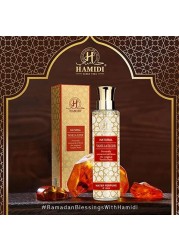 Hamidi Natural Water Perfume 100ml - 4-Pieces Gift Set -For Unisex ( Vanilla Elixir, Jasmine Bud & TubeRose, Amber & Oud- Naturals ) Non Alcoholic