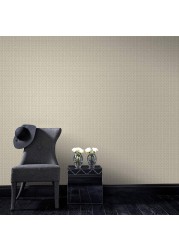 Graham & Brown Empress Vinyl Coated Optical Pale Wallpaper, 104118