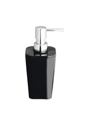 Wenko Candy Soap Dispenser (17.5 x 7 x 7 cm, Black)