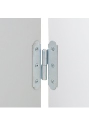 Suki Galvanized Steel Straight Right Butt Hinge Pack (8 cm, 2 Pc.)