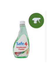 Safe4 RTU Trigger Disinfectant Cleaner (500 ml, Apple)