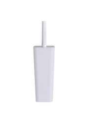 Wenko Plastic Closed Form Toilet Brush Holder (10 x 38.5 x 10 cm)