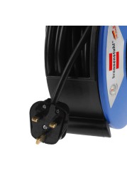 Brennenstuhl Self Closing 3-Socket Cable Reel (15 m)