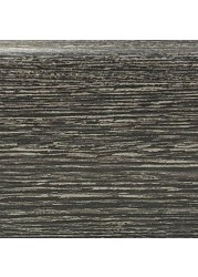 Kronotex Dynamic MDF Skirting Board, 2955 (260 x 8 x 1.8 cm, Oak Black & White)