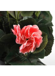 Artificial Pelargon Pink Plant