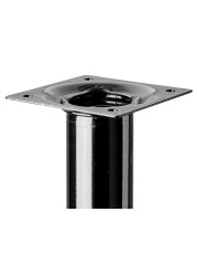 Hettich Steel Furniture Leg (30 x 250 mm, Black)