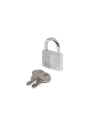 Aluminum Padlock (36 x 50 x 14.5 mm, Silver)