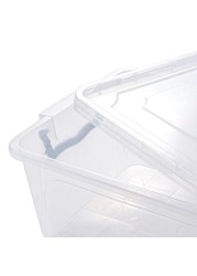 Hobby Life Transparent Plastic Storage Box (20 L, 48 x 33 x 19 cm)