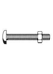 Suki Steel Roofing Bolt (M5 x 2 cm)