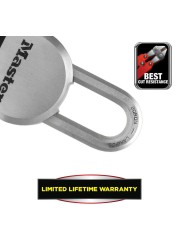 Master Lock Steel Heavy Duty Padlock W/Keys (6.4 x 12 x 3 cm)