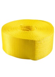 Hampton Vehicle Recovery Strap with Loops (9.1 m x 6804 kg, Yellow)