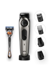 Braun Beard Trimmer & Hair Clipper Set, BT7940TS (9 Pc.)