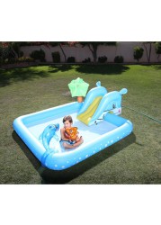 Bestway 53052 Fantastic Aquarium Inflatable Play Pool (239 x 206 x 86 cm)