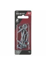 Ace Steel Hook and Eye Set (6.3 cm, 2 Pc.)