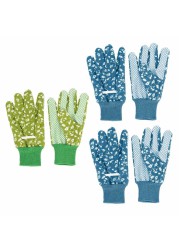 Esschert Design Chicory Cotton Gloves (3 Pc.)