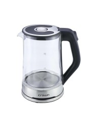 Crownline Cordless Glass Kettle, KT-158 (1.7 L, 2200 W)