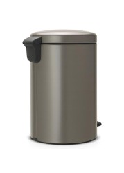 Brabantia NewIcon Pedal Bin (20 L,  46.7 x 29 x 38 cm, Platinum)