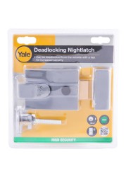 Yale Deadlocking Nightlatch W/Key, P89 (6 cm)