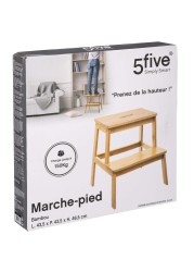 5five Bamboo 2 Steps Utility Stool