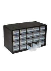 Resin & PP Organiser Cabinet W/Removable Drawers (14.9 x 18 cm)