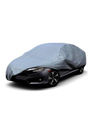 Duracover PEVA & Non-Woven Weatherproof Car Cover (2XL, 508 x 177.8 x 119.4 cm)