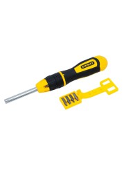 Stanley Multibit Ratchet Screwdriver Set W/ 10 Bits