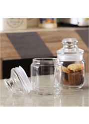 Ocean Glass Pop Jar Set (500 ml, 2 Pc.)