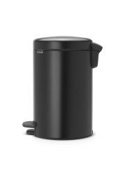 Brabantia NewIcon Pedal Bin (12 L, Matt Black)