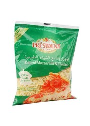 President Mozzarella and Cheddar 200g