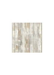 Roommates Peel & Stick Décor (20.5 inch x 16.5 feet, Distressed Wood)