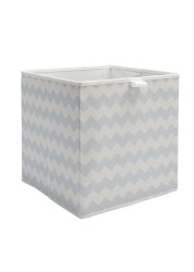 Form Mixxit Cardboard & Polyester Chevron Storage Box (310 x 310 mm)