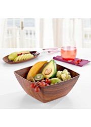 Evelin Square Bowl, Medium (19.5 x 9.5 x 19.5 cm)