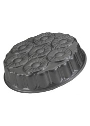 Nordic Pineapple Upside Down Cake Pan (25 x 5 cm, Black)