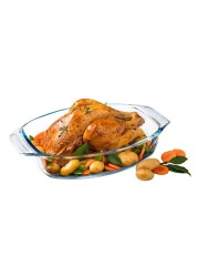 Pyrex Irresistible Oval Glass Roaster (30 x 21 x 7 cm)