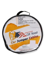 American Off Road Road A-14X Car Jumper Cables (250 cm, Red & Black)