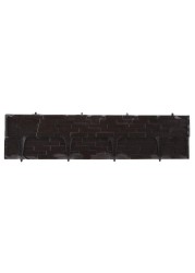 Garden Plast Stone Palisade (4 pcs, 3.2 m, Dark Brown)