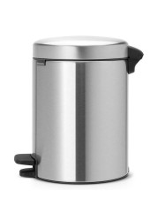 Brabantia NewIcon Pedal Bin (5 L, Matt Steel)