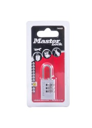 Master Lock Aluminium Set-Your-Own Combination Padlock (9 x 31 x 20 mm, Silver)