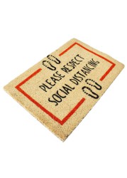 Rag n Rug Social Distancing Coir Mat (40 x 60 cm)