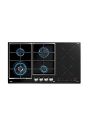 Teka Built-In 6 Zones Gas/Induction Hob, JZC 96342 BB (5.5 x 90 x 51 cm)