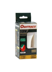 Oshtraco Dimmable LED Bulb (13 W, E27, Warm White)