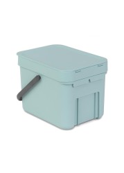 Brabantia Sort & Go Waste Bin (6 L, Green)