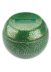 Aura Myst Boho Mini Tin Candle (85 g, Kiwi Pear)