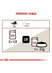 Royal Canin Feline Health Nutrition Ageing +12 Wet Cat Food (Chunks in Gravy, Adult Cats, 85 g)