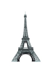 RoomMates Glow, Peel & Stick Eiffel Tower Giant Wall Decal Set (82.5 x 142 cm, 13 pcs)